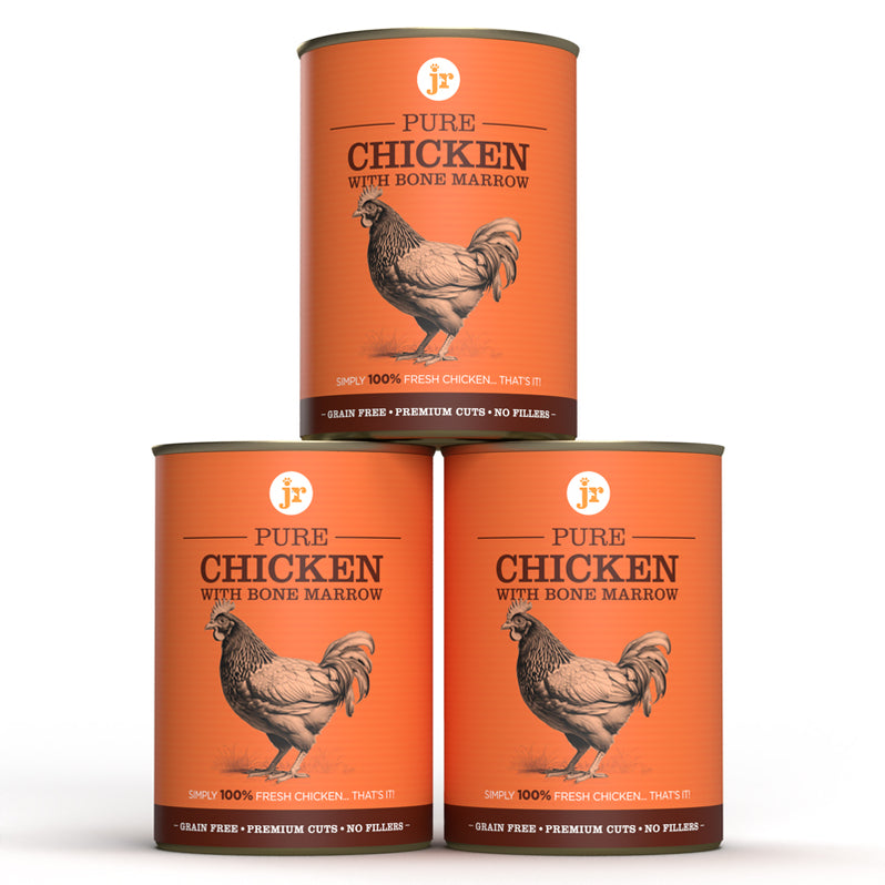 Pure Chicken with Bone Marrow Topper & Mixer 400g — JR Pet Products
