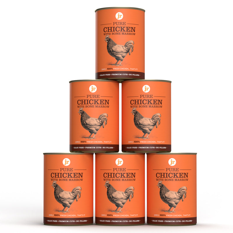 Pure Chicken with Bone Marrow Topper & Mixer 400g — JR Pet Products