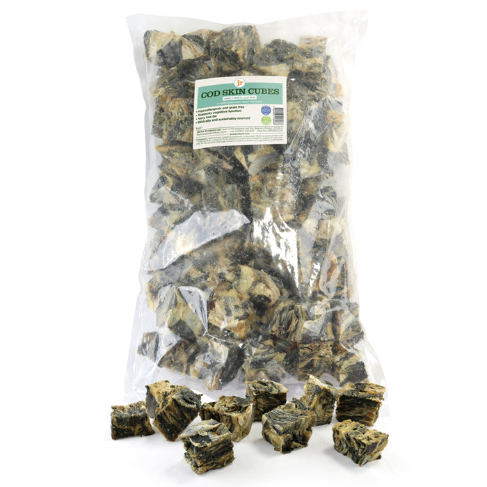 Cod Fish Skin Cubes — JR Pet Products