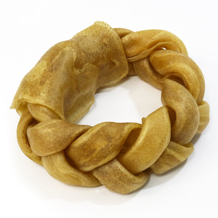 Braided Beef Collagen Ring
