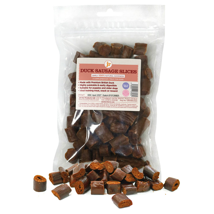 Premium British Duck Sausage Slices