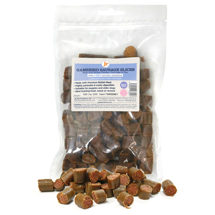 Premium British Gamebird Sausage Slices - Seasonal Edition!