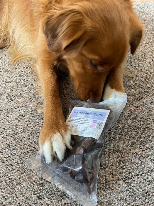 Premium British Gamebird Sausage Slices - Seasonal Edition!