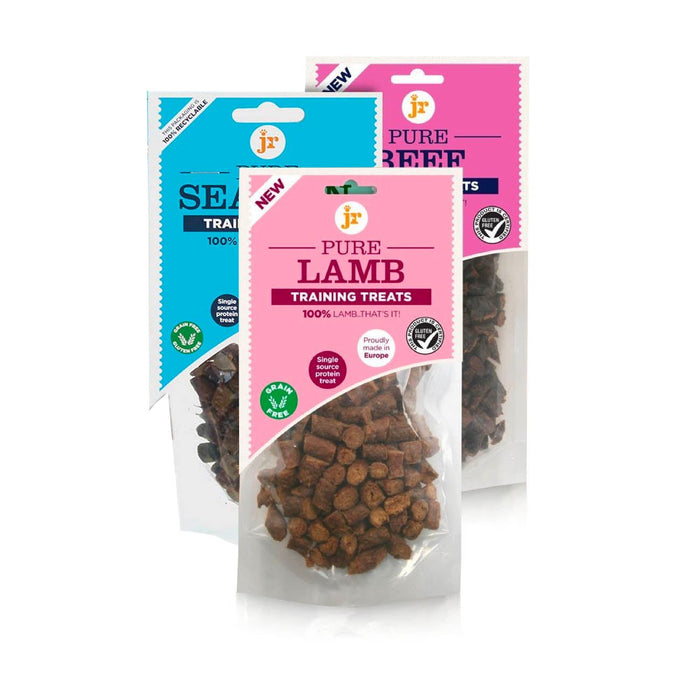 Pure Training Treats Variety Pack 3x85g (Lamb, Seabass & Beef)