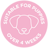 suitable for puppies 4 weeks